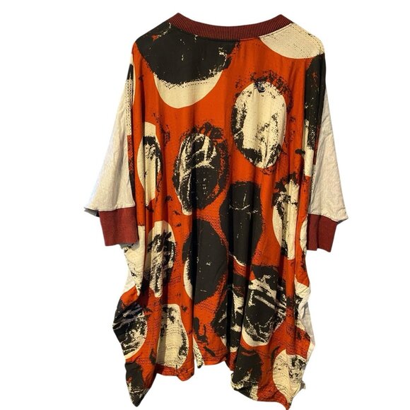 VIVENNE WESTWOOD ANGLOMANIA OVERSIZED BAT WING TUNIC TOP SZ 38 MEDIUM/LARGE - Picture 1 of 4